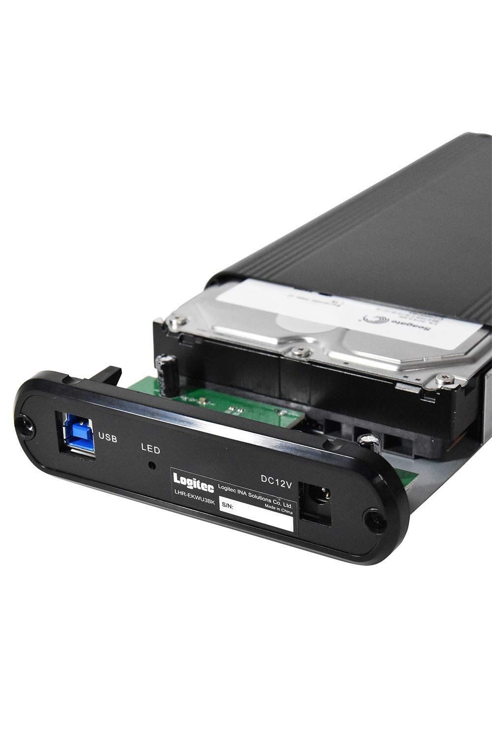 ロジテック HDD ケース 3.5インチ ガチャベイ 4BAY ( HDD 4台