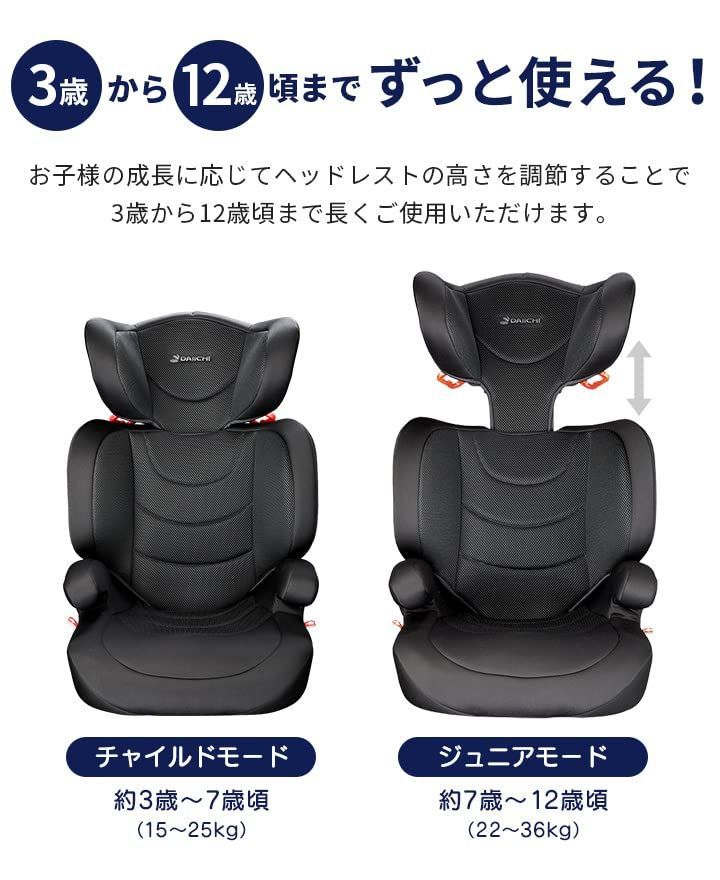 美品 DAIICHI INNOFIX チャイルドシート ジュニアシート ブラック 楽天市場】DAIICHI ジュニアシート INNOFIX JUNIOR ISOFIX 3歳頃