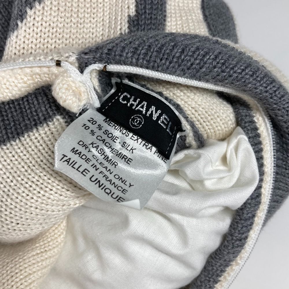 CHANEL シャネル クッション ダブル フェイス ウール/カシミヤ - メルカリ