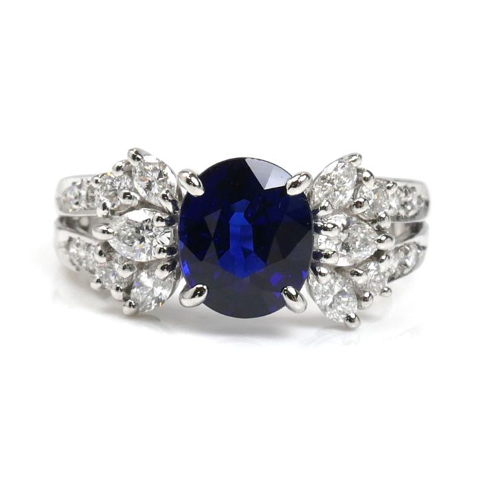 TASAKI タサキ Pt900プラチナ リング・指輪 サファイア1.90ct