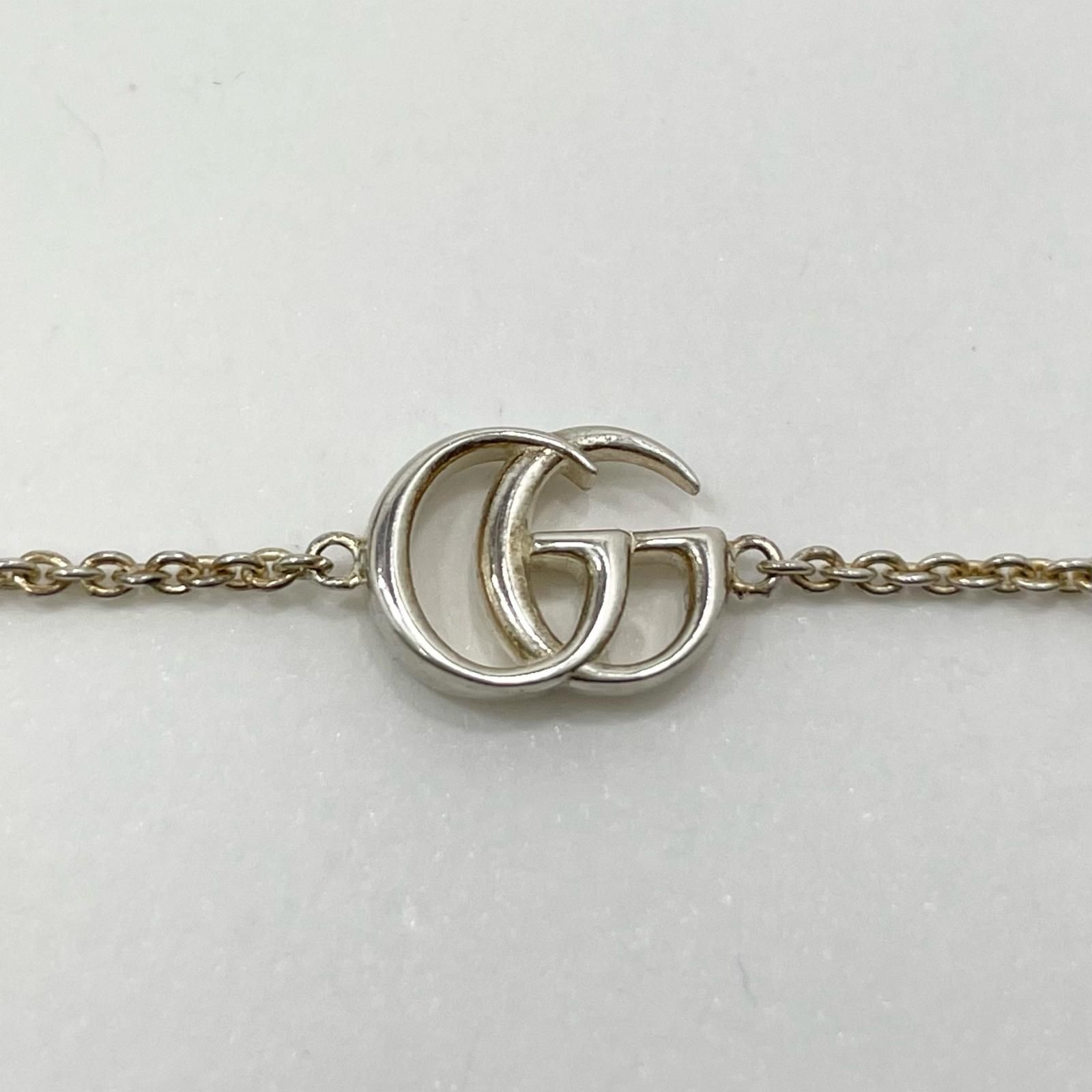 GUCCI ダブルG マザー・オブ・パール ブレスレット ピンク