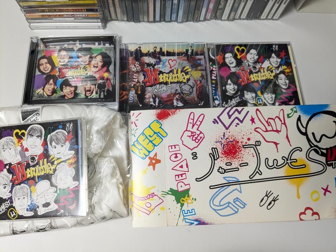WEST シングルCD アルバム 81本セット