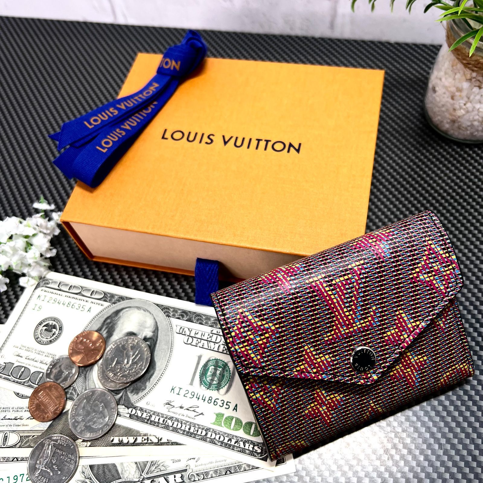 LOUIS VUITTON／ルイヴィトン モノグラム LVポップ ポルトフォイユ