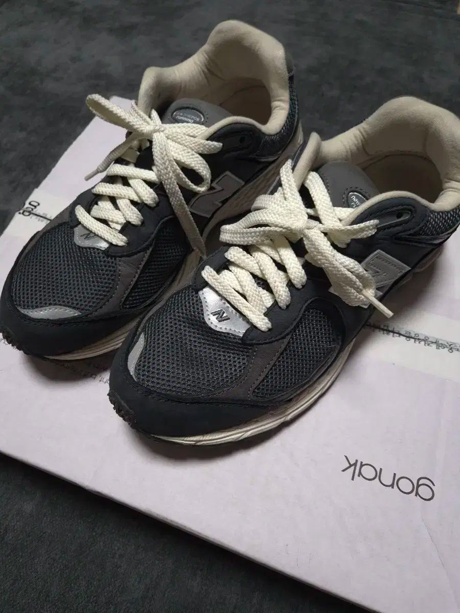 New Balance ニューバランス 2002R ヴィンテージ ネイビー グレー 280