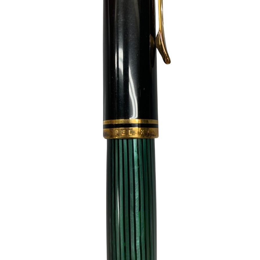 ペリカン 万年筆 スーベレーン ペン先14C-585 緑 縞【AFI12】 - メルカリ
