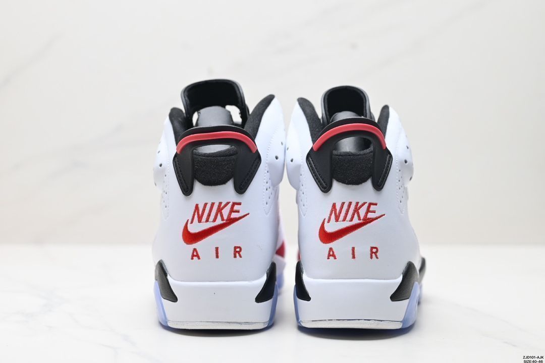 エアジョーダン6 カーマイン27.0㎝ 2021 CT8529 106 楽天市場】NIKE AIR JORDAN 6 RETRO WHITE/CARMINE-BLACK CT8529