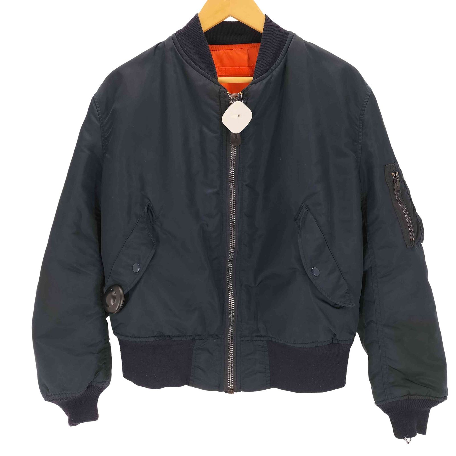 AVIREX LAST CALL MA-1フライトジャケット ブラック AVIREX LAST CALL リバーシブルMA-1ジャケット M 新品 AVIREX フライト