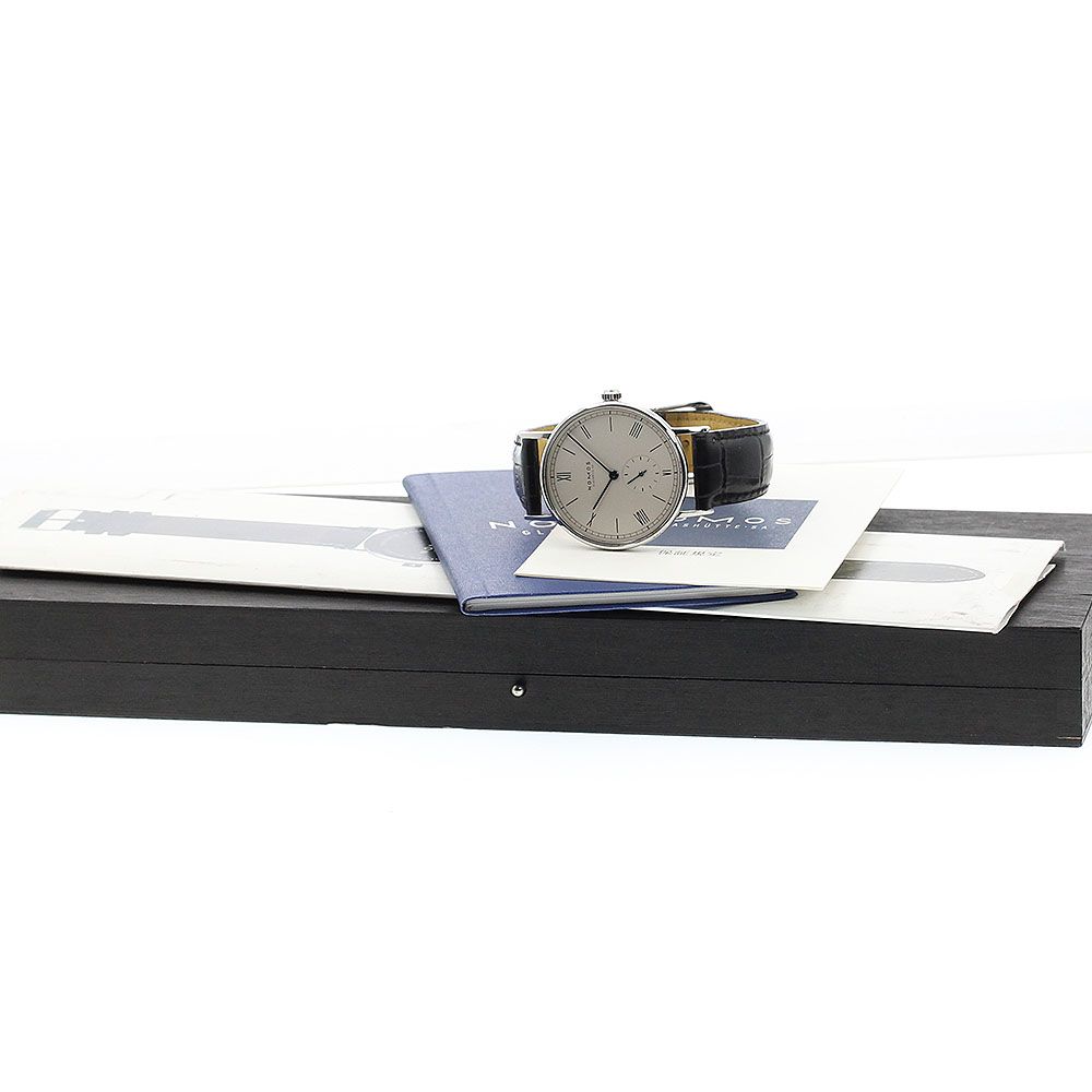 ノモス NOMOS LUD171W2 ラドウィッグ スモールセコンド 手巻き メンズ  