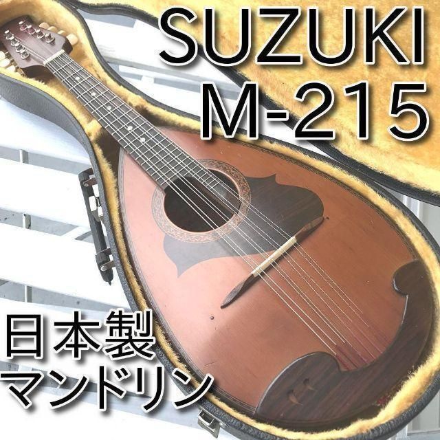 SUZUKI マンドリン　M-215 ✨極美品✨SUZUKI マンドリン M-215 1974年型 - メルカリ