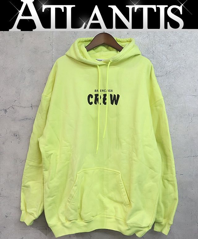 BALENCIAGA CREW クルーロゴ プルオーバー パーカー XS BALENCIAGA CREW クルーロゴ プルオーバー パーカー XS
