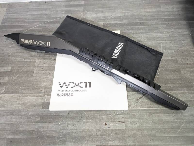 YAMAHA WIND MIDI CONTROLLER WX11 ソフトケース付 シンセサイザー 音楽制作