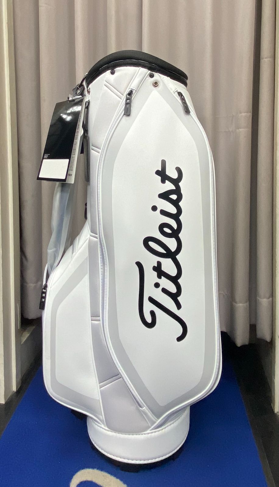 Titleist タイトリスト ゴルフ キャディバッグ９型【ホワイト】新品！ dショッピング |タイトリスト TITLEIST アスパイア キャディ