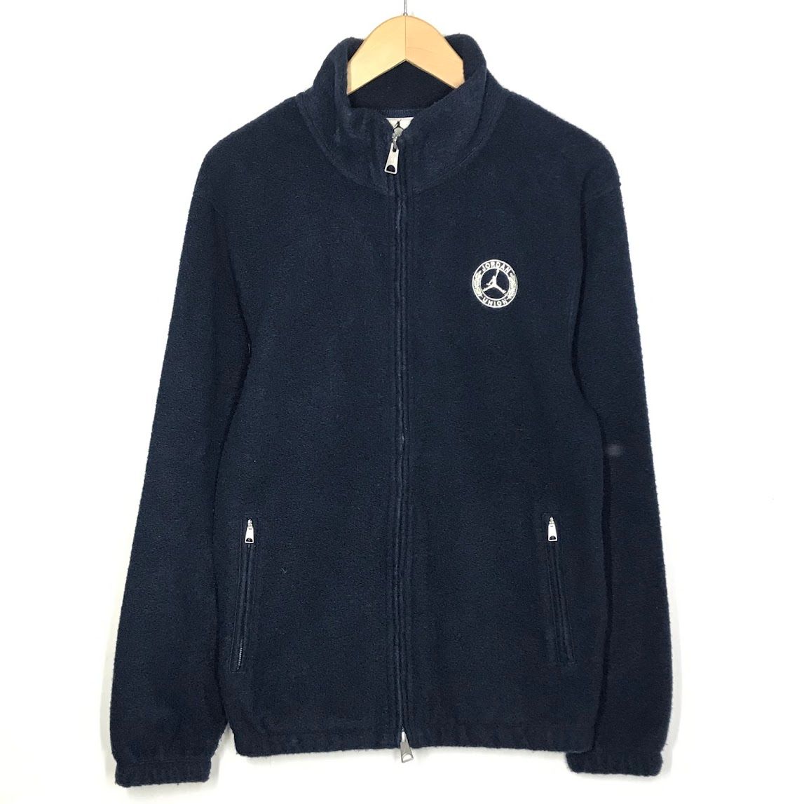 【倉吉店】UNION | ユニオン ×JORDAN(ジョーダン) フリーストラックジャケット ジャージ DV7347-419 ネイビー サイズ：XS 【95】