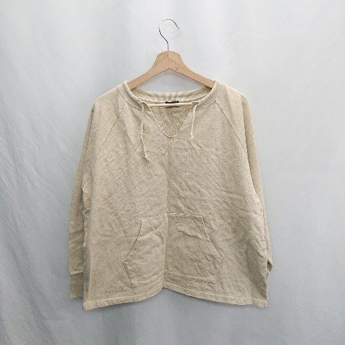 コットン100% ベージュ セーター サイズF コットン100% ベージュ セーター サイズF