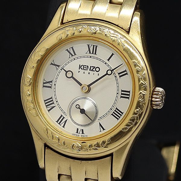 美品 レディース腕時計/KENZO/KN-7804/中古 精し