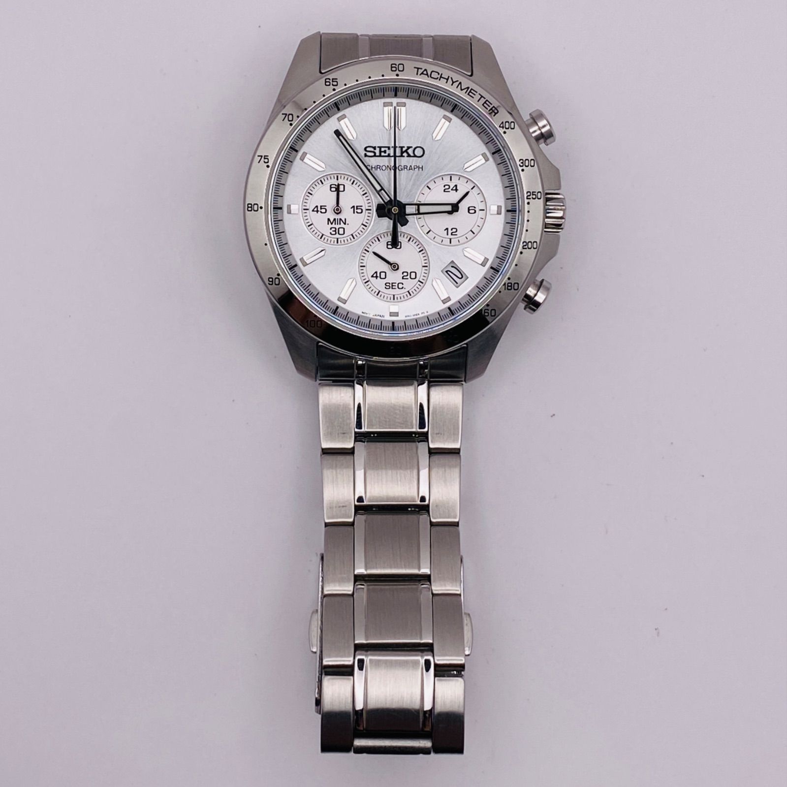 T113）美品 稼動品 SEIKO セレクション クロノグラフ SBTR009 8T63 