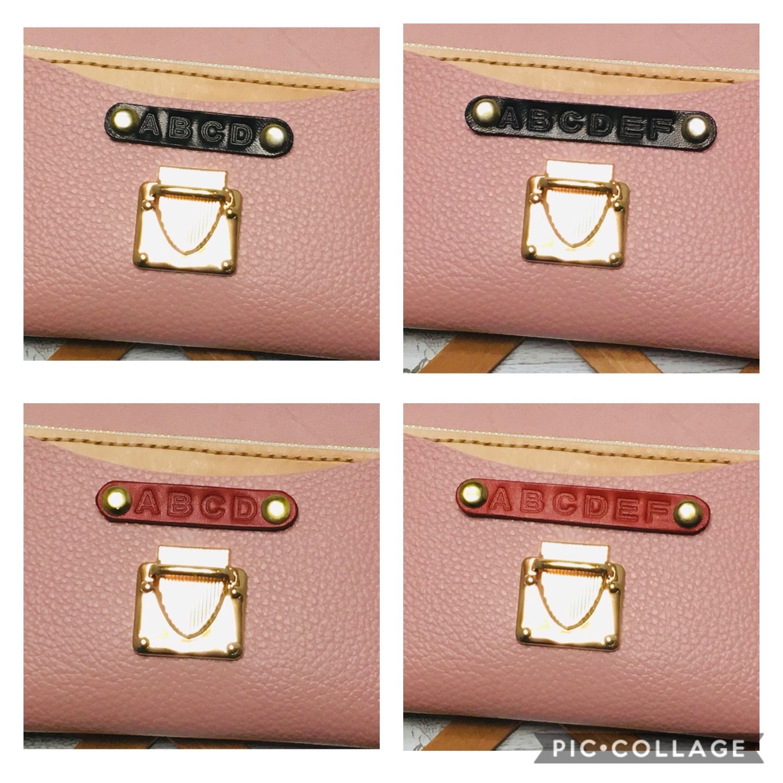 ❤️【桜色♪】高級感×シンプルデザインの大人オシャレ総本革長財布