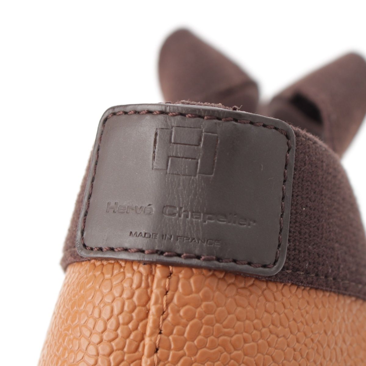 エルベ・シャプリエ リュクス 舟型トートS キャンバス レザー