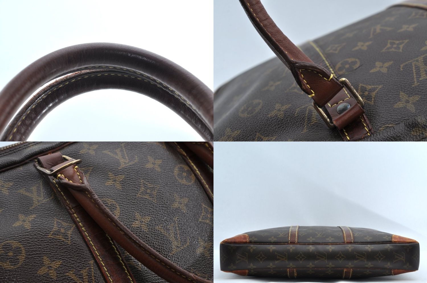 ルイヴィトン モノグラム ヴォワヤージュ ポルトドキュマン バッグ