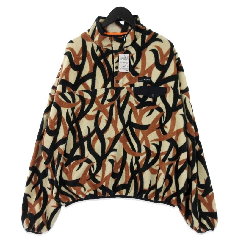 未使用 SAINT Mxxxxxx セントマイケル FLEECE PLOVR / TRIVAL CAMO SM-YS1-0000-061 フリース トラベルカモ L タグ付き20019981