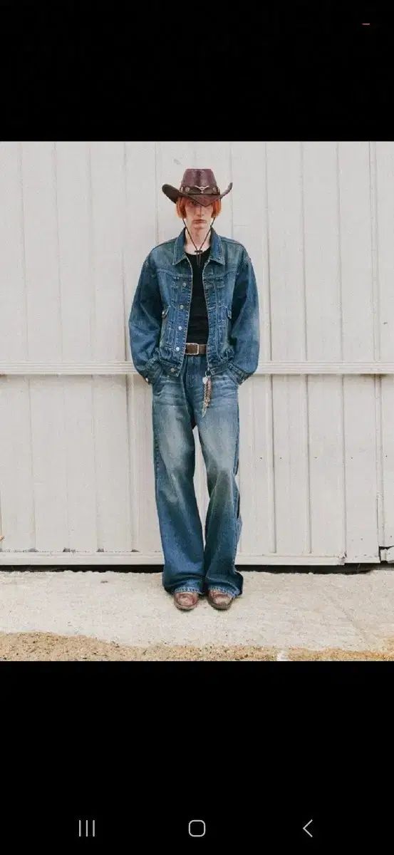 dnsr ヘリテイジ デニム プリーツ デニム セットアップ トップスXL ボトムスL