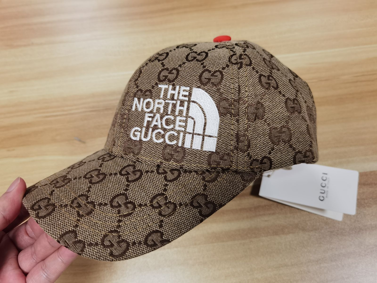 グッチベースボール キャップ THE NORTH FACE & GUCCI 男女兼用