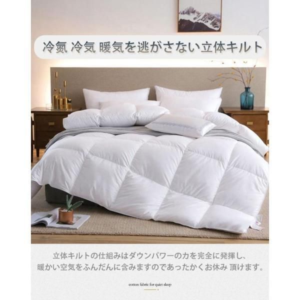 綺麗　日本製　羽毛布団　ホワイトダック85% 綺麗 羽毛布団 ホワイトダック85% 洗える羽毛布団 ホワイト