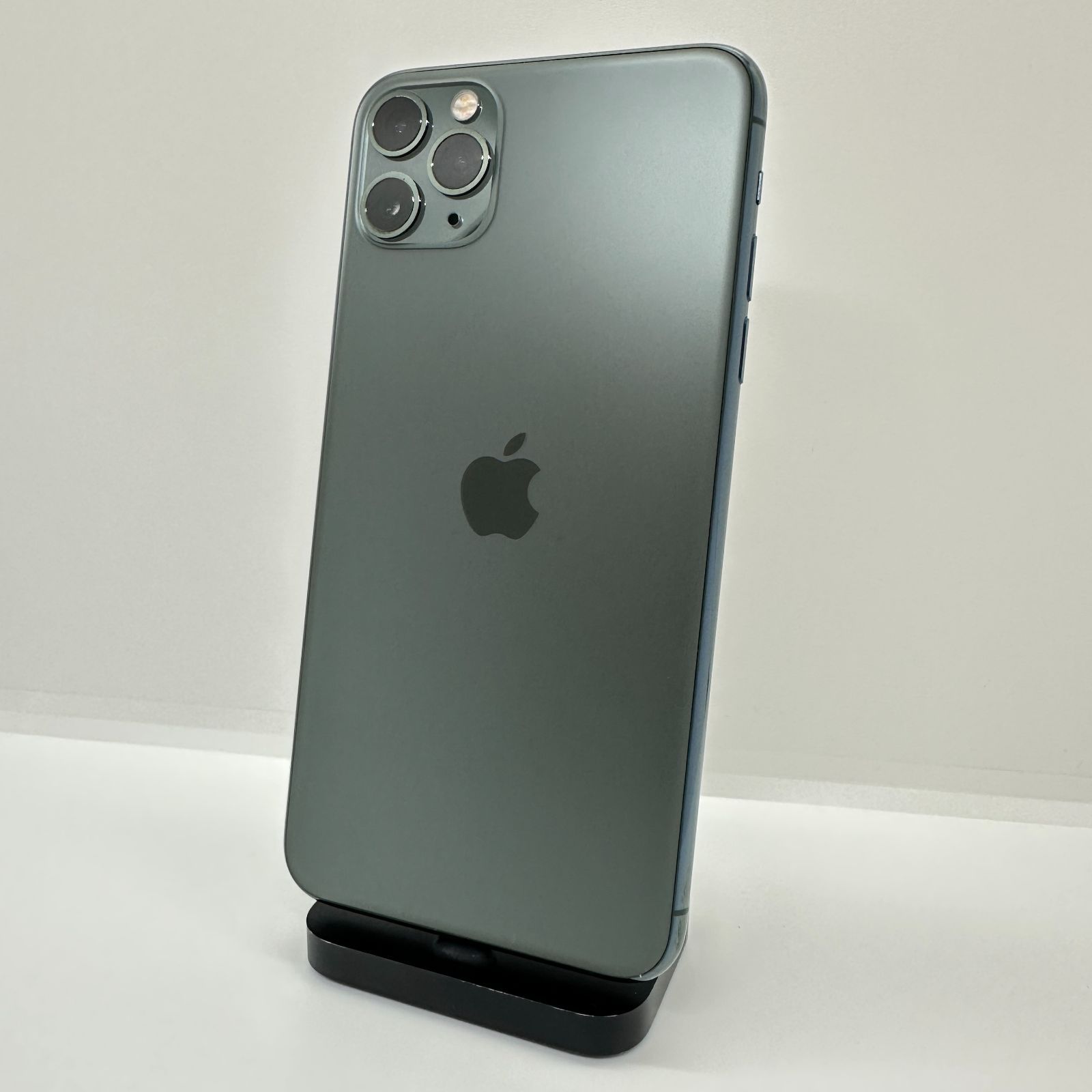 iPhone 11promax 64GB ロック解除済み　バッテリー89% バッテリー新品】iPhone11Pro 64GB ミッドナイトグリーン【SIM