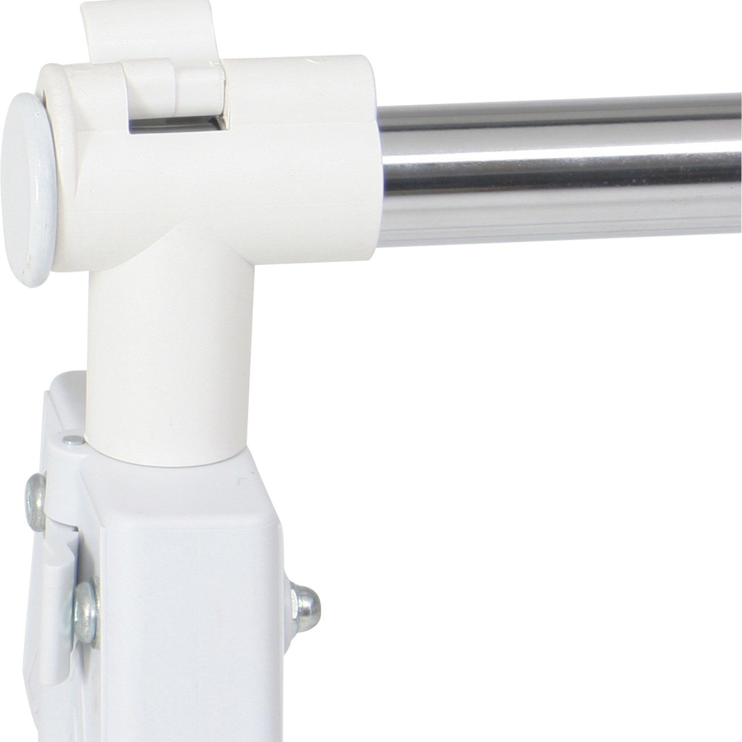 ホワイト 縦横伸縮 幅84~127×奥行48×高さ100~167