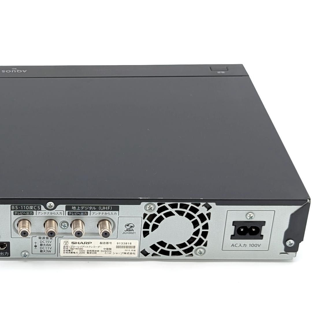 SHARP シャープ AQUOSブルーレイ BD-W580 ブルーレイレコーダー Blu