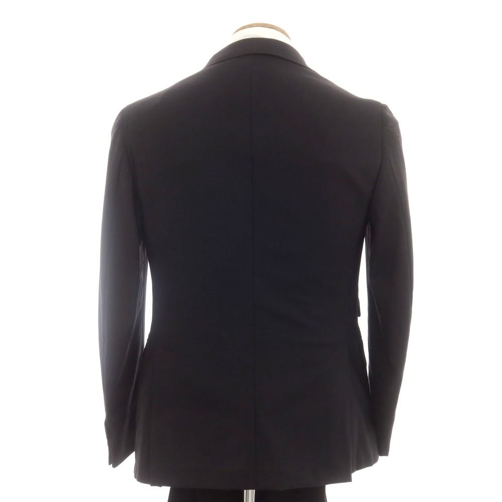 中古】ザ ジジ THE GIGI ウール 2つボタンスーツ ブラック【サイズ46  