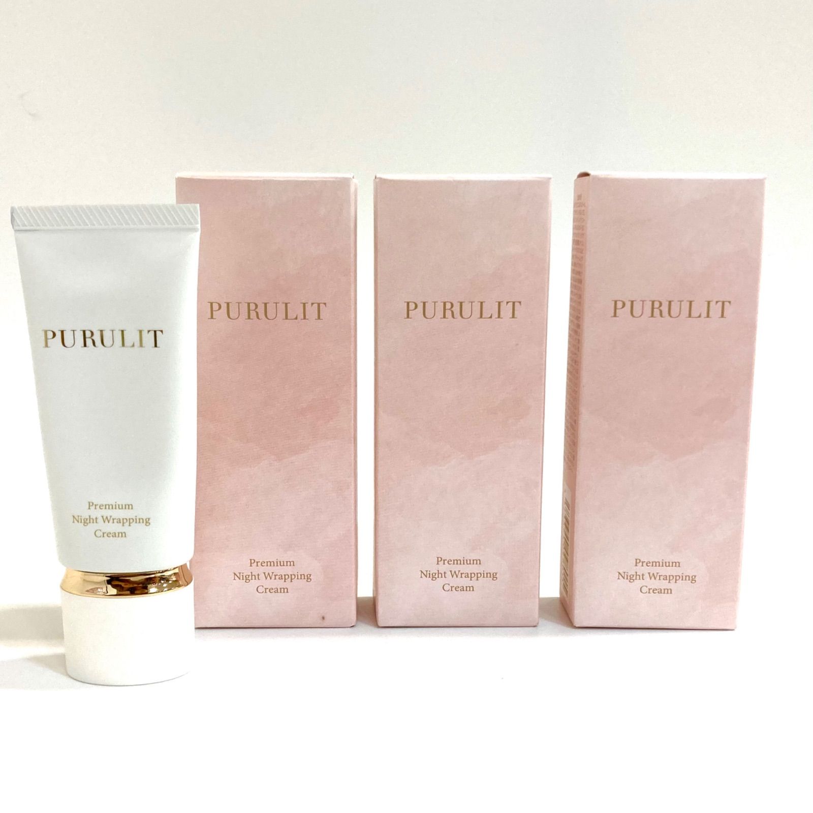 2個セット】PURULIT プルリット プレミアムナイトラッピングクリーム