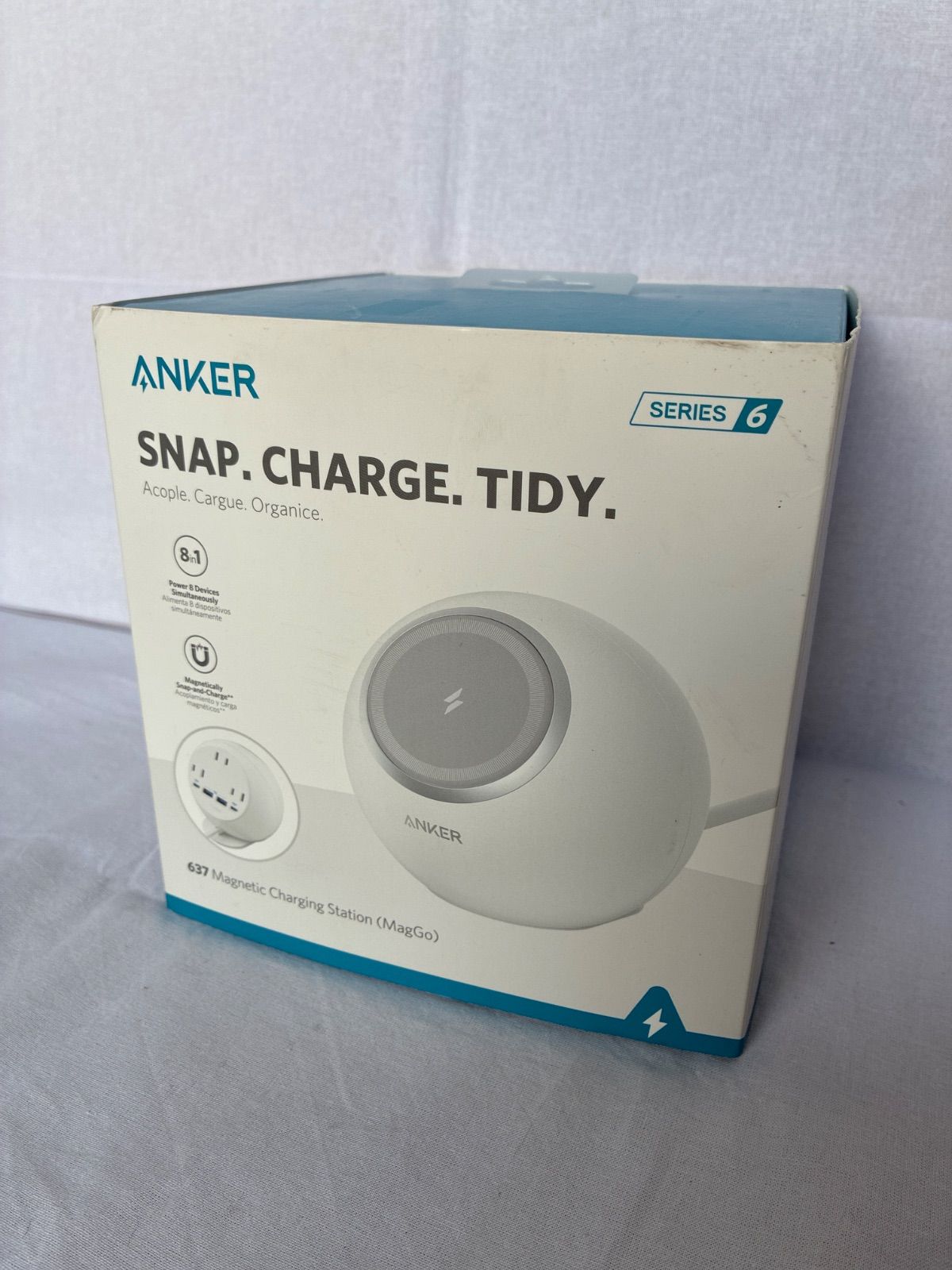 未開封Anker 637 Magnetic Charging Station 白 未開封】ANKER 637 Magnetic Charging Station 白 - メルカリ