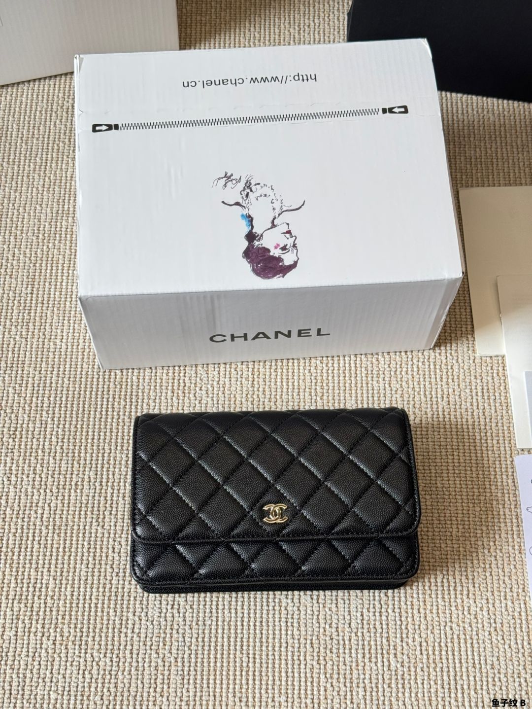 【華やかダイヤ風♡】CHANEL WOC ラムスキン 25SS CHANEL - Chanelシャネルハンドル♪ チェーンウォレット