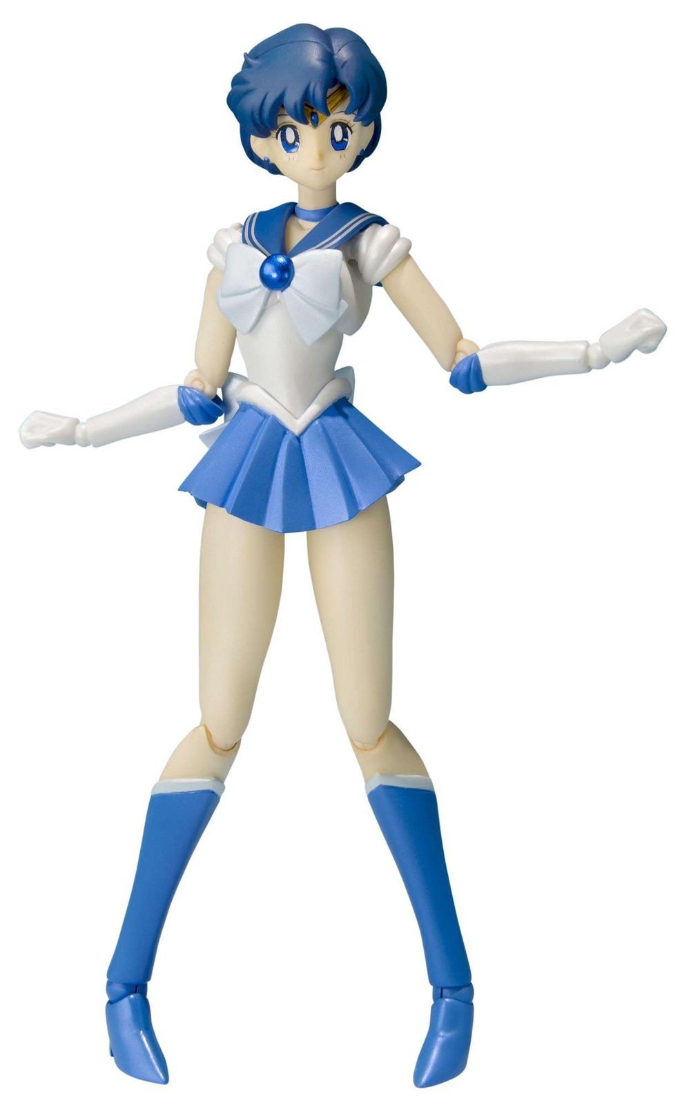 S.H.フィギュアーツ 美少女戦士セーラームーン セーラーマーキュリー 約140mm PVCu0026ABS製 塗装済み可動フィギュア