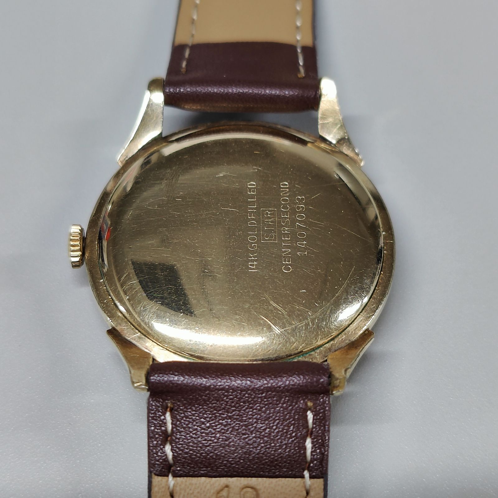 シチズン ビンテージ センターセコンド 手巻 腕時計 - メルカリ