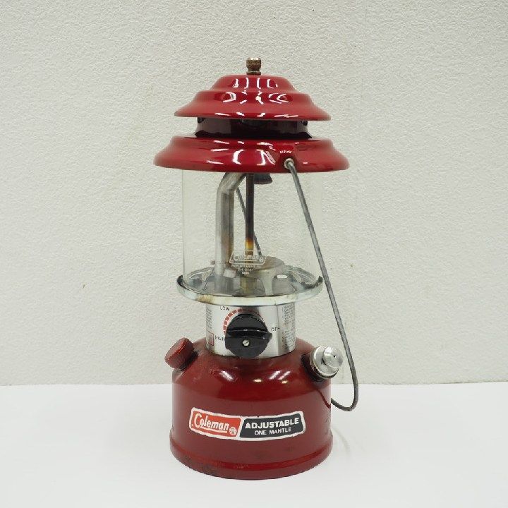 品 コールマン Coleman 1マントルガソリンランタン モデル286A703 89年6月製造 USAモデル キャンプ ライト