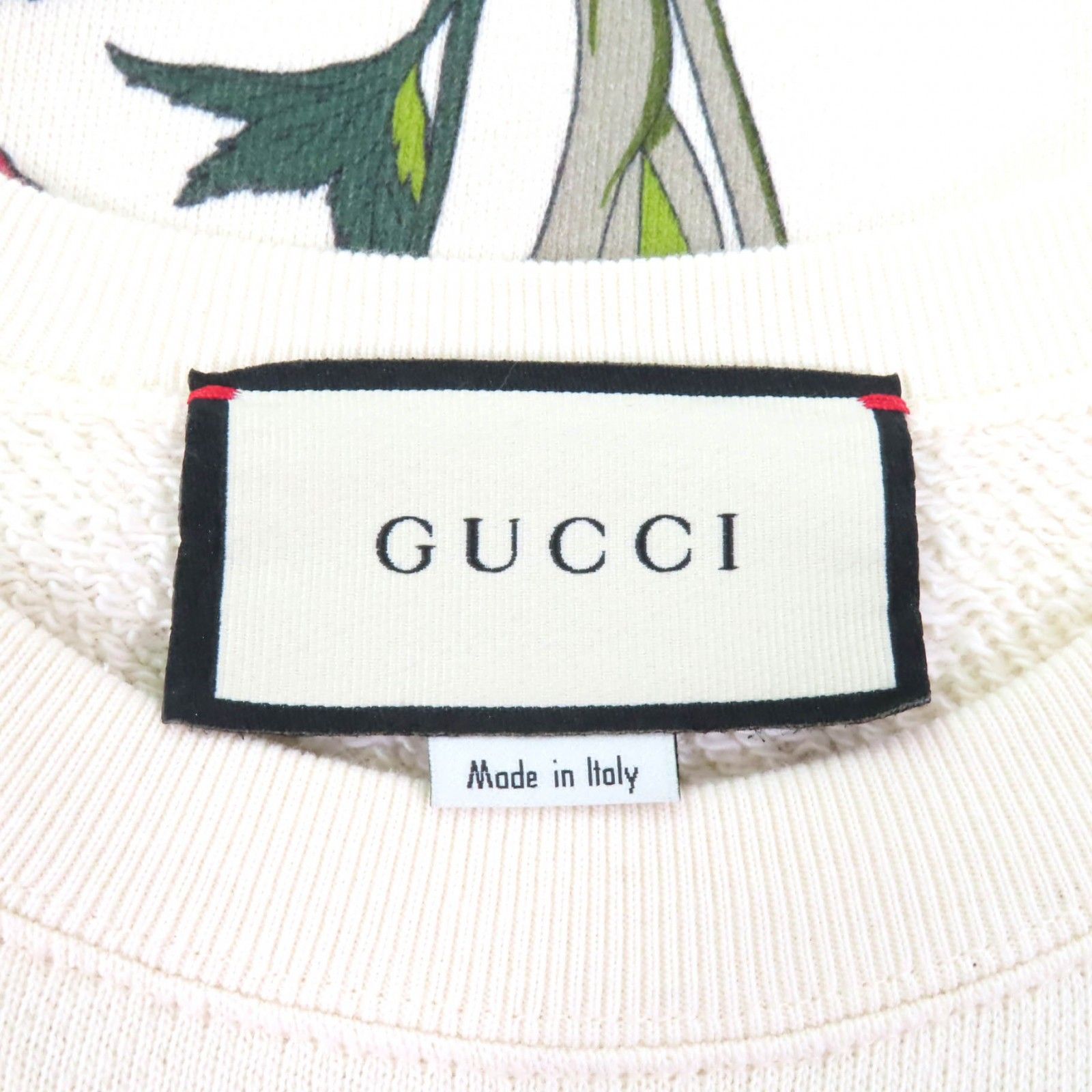 【GUCCI】 グッチ 古着 スウェット 極美品☆GUCCI グッチ 469250 コットン100％ オーバーサイズ
