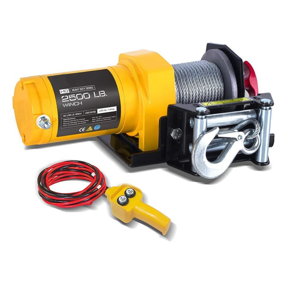 2500LB 1112KG GRIPWAY 電動 ウインチ 12v 防水