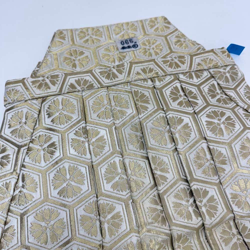 袴 行灯袴 男袴 紐下丈89cm 男性用袴 Lサイズ 成人式袴 金 赤 4651