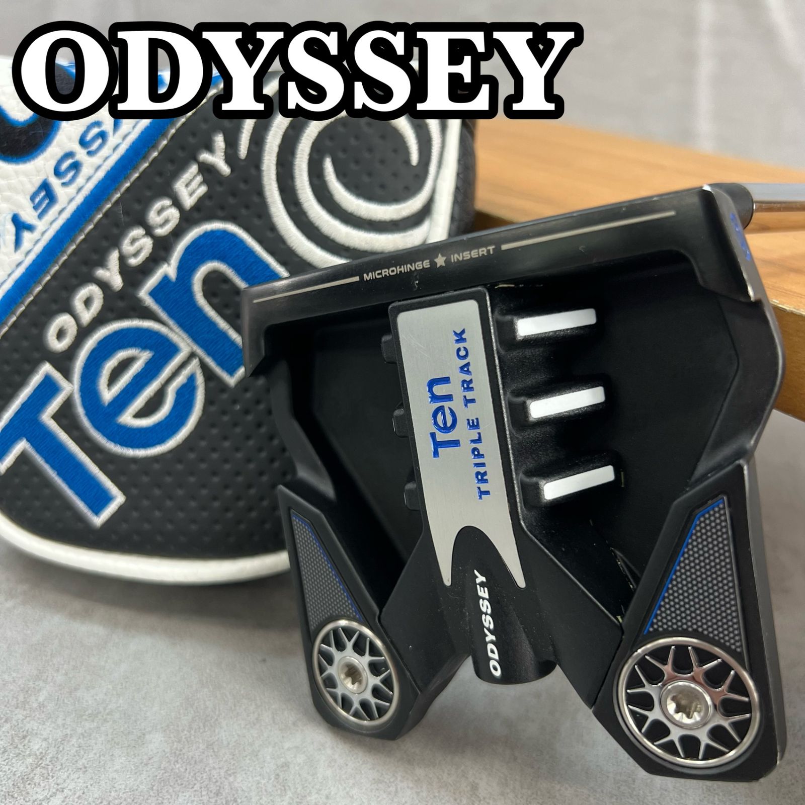 ODYSSEY　オデッセイ　Ten　TRIPLE　TRACK　テン　トリプルトラック　メンズゴルフパター　カーボン　右利き用　PT　ネオマレット型 ODYSSEY オデッセイ Ten TRIPLE TRACK テン トリプルトラック