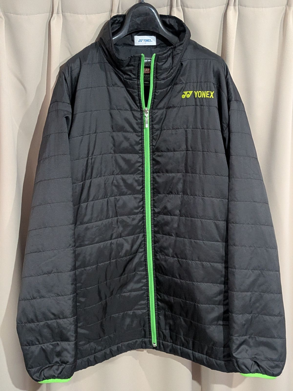 限定 YONEX ヨネックス ヒートカプセル 中綿入 パデッドジャケット 黒
