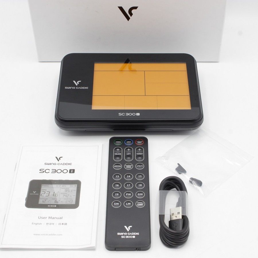美品】Voice Caddie スイングキャディ SC300i 弾道測定器 ポータブル 