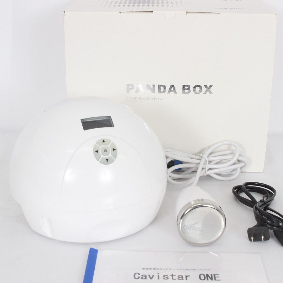 新品未使用 キャビスターワン スタイルゲート 40khzキャビテーション 美品】PANDA BOX Cavistar ONE 複合キャビテーション 40Khz