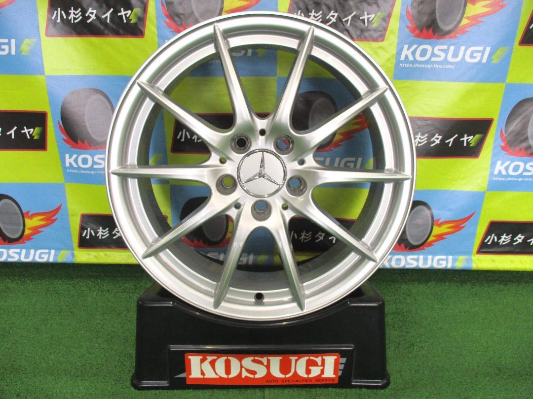 メルセデスベンツ Bクラス純正 6.5J-17 5H112 49 ホイール 4本 Y52 大和店
