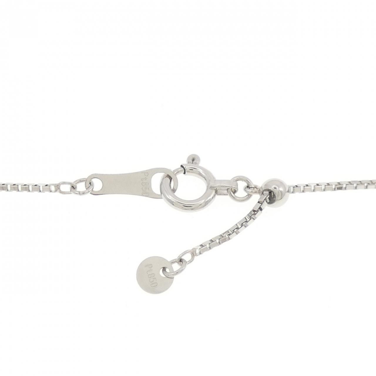 PT900/PT850 ルベライトトルマリン ネックレス 4.30CT - メルカリ 