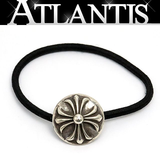 CHROME HEARTS 銀座店 クロムハーツ クロスボール コンチョ メンズ ヘアアクセ シルバー SV925 100437