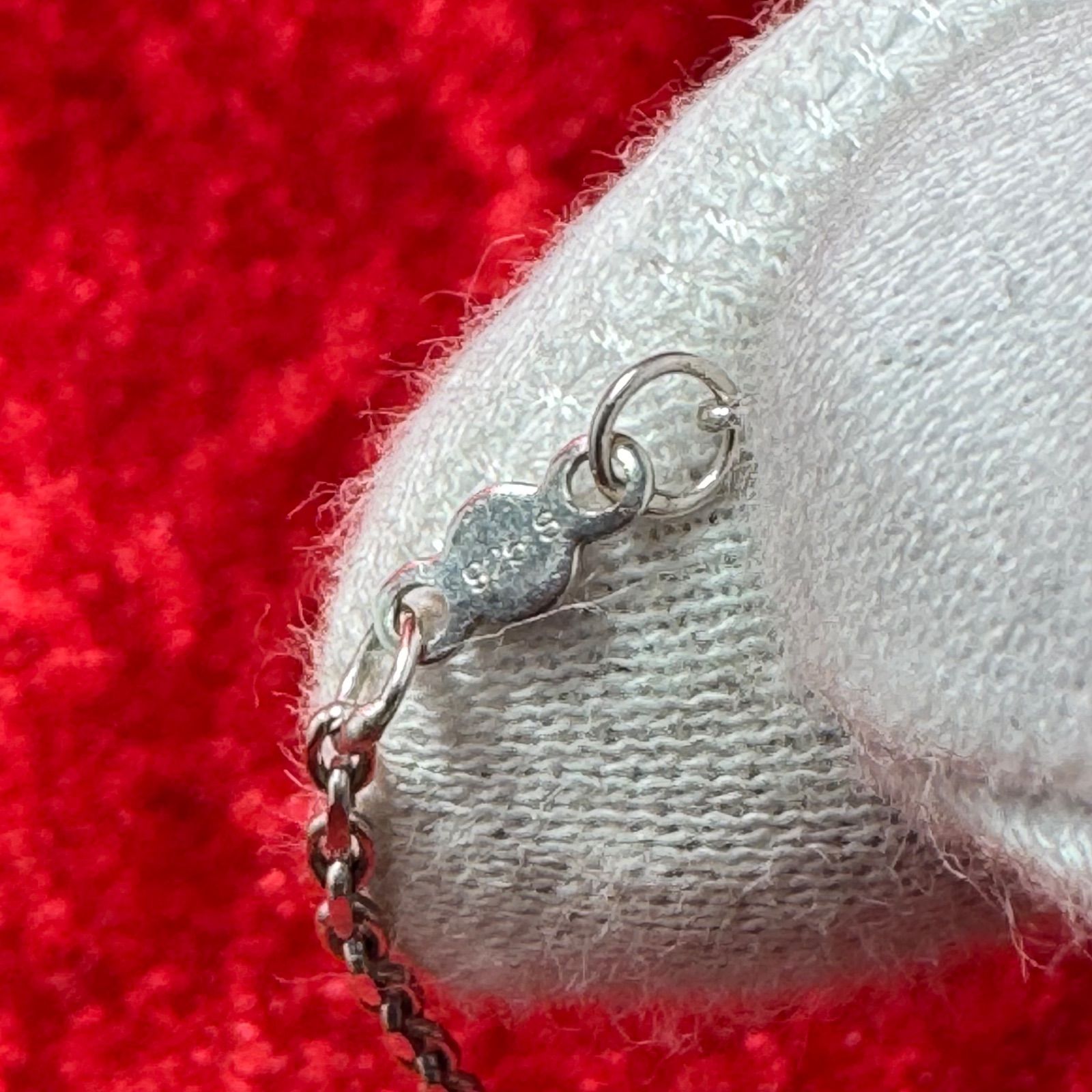 美品 2001年 ハートネックレス ジョージジェンセン/GEORG JENSEN 