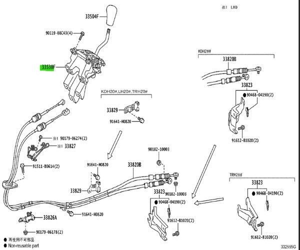 品質保証で、高速配送！ トヨタ 純正 ハイエース レジアスエース フロアシフト シフトレバー LEVER SHIFT FOR FLOOR SHIFT 33530-26220 TOYOTA LEXUS おしゃれである