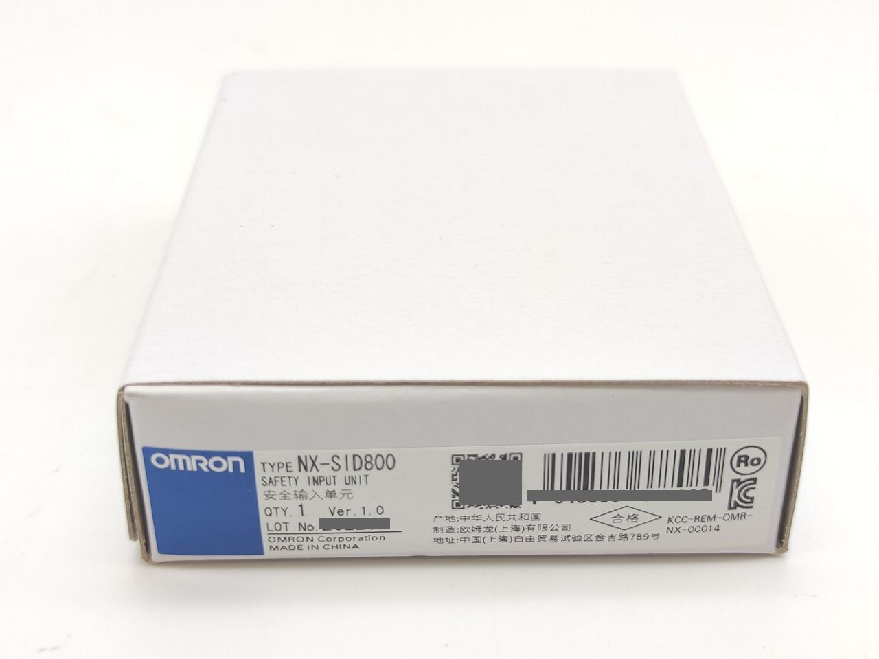 インボイス対応 箱いたみあり オムロン OMRON NX-SID800 Ver.1.0